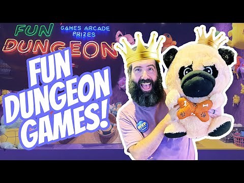 Conquering the Fun Dungeon: Arcade & Carnival Games Galore!