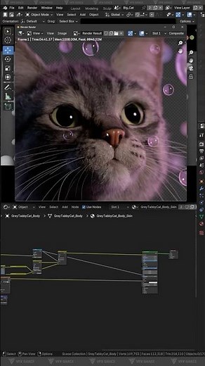 🐾Easy Trick to Add Realistic Bumpy Texture to a Cat’s Nose!