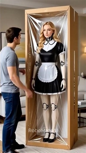 This Robot Maid Looks Too Real #technology #robot #shorts