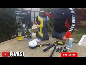 PARKSIDE HIGH PRESSURE WASHER PHD 170 B2 2021 UNBOXING AND TEST