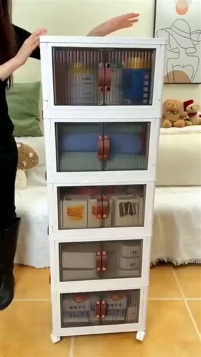 Foldable cabinets help maximize limited space with adaptable storage. Learn how hinge strength and shelf capacity affect practical daily use. | Seven rich