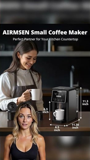 AIRMSEN Grind & Brew Coffee Maker Review 2026: Fresh Beans One Machine!