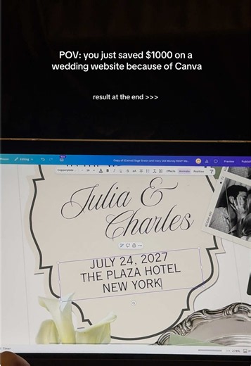 Save $1,000: Create a Wedding Website with a Canva Form