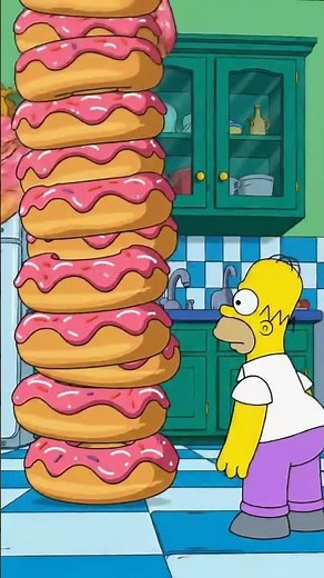 Homer's Great Donut Disaster 😂