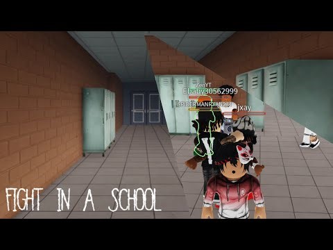 THIS ROBLOX SCHOOL FIGHTING GAME IS CRAZY (FIGHT IN A SCHOOL)