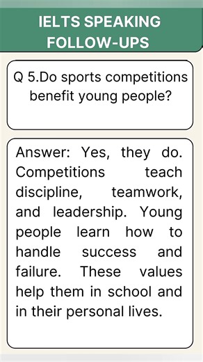 IELTS Speaking 🔥 Topic: Sports | 𝗖𝗿𝗮𝗰𝗸 𝗜𝗘𝗟𝗧𝗦