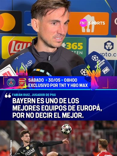 ¡Fabián Ruiz enalteció la complejidad que tuvo para el #PSG eliminar a Bayern Múnich en las Semifinales de la #BenditaChampions! 😰 #TNTSportsEnHBOMax #TikTokDeportes #ChampionsLeague