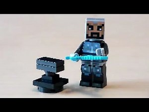 Lego Minecraft Anvil Tutorial (2017 Version)