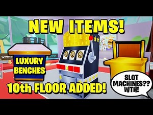 NEW ITEMS! 10th FLOOR ADDED! My Restaurant Roblox