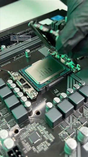 The most Satisfying ASMR sound while Building a PC! #shorts