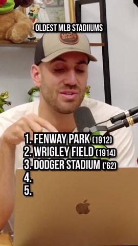 Oldest baseball stadiums #mlb #baseball #redsox #cubs #dodgers