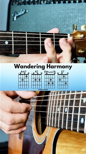 Wandering Harmony - Guitar Chord Progression Idea #Shorts