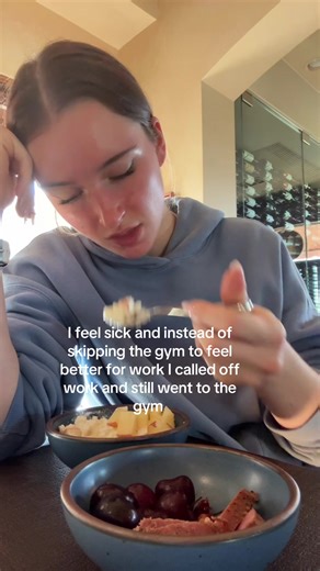 Sorry just got my priorities straight and sis is evolving she watching jjk #gymtok #work #sickness #fyp #viral