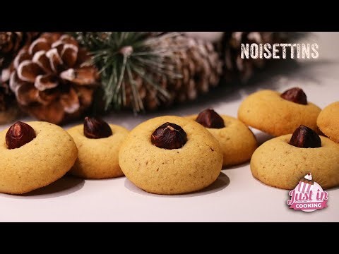 ❅ Hazelnut Christmas Cookie Recipe: The Noisettins ❅