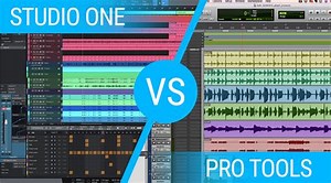 Comparing Studio One vs Pro Tools. A glance at which DAW to choose (2026)