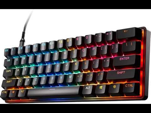 SteelSeries Apex Pro Mini Gen 3 Keyboard Review – Adjustable Actuation, HyperMagnetic Switches & RGB