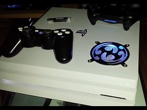 PS4 Pro Fan / Case Mod. 4 more airflow By:NSC