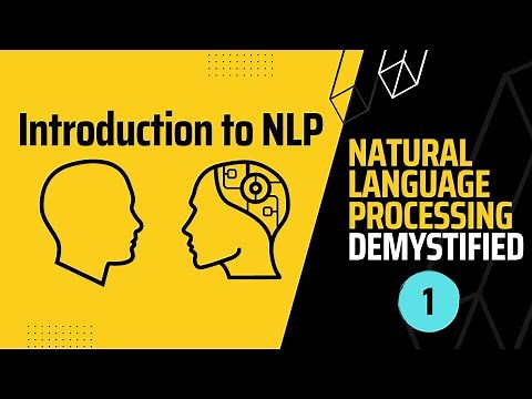 NLP Demystified 1: Introduction