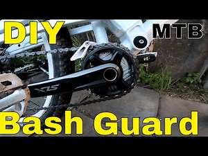 DIY Custom MTB Bash Guard And Chain Guide
