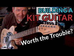 We built a HAND-PAINTED TELECASTER from a GUITAR KIT — Worth the trouble?