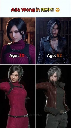 RE9 Ada Wong looks like THIS?! #residentevil #residentevilrequiem