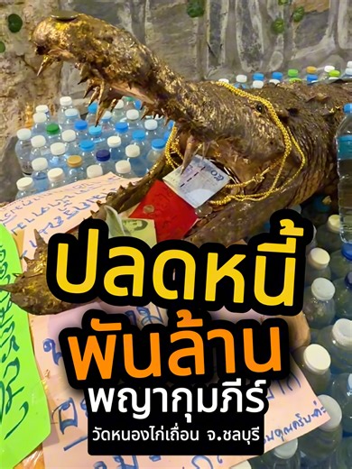 ปลดหนี้พันล้านกับพญากุมภีร์ วัดหนองไก่เถื่อน