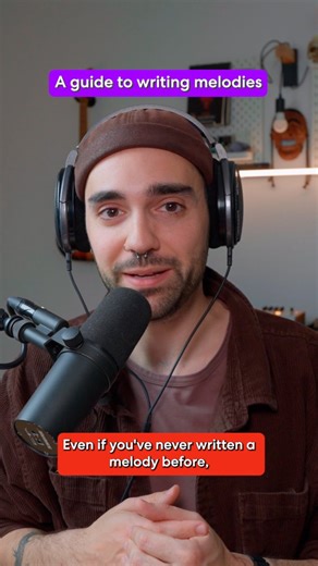 The secret to an earworm melody? Keep it simple, catchy, and memorable! 🐛 @taetro breaks down the basics of melody writing, popular chord progressions, and demos how to use rhythm and repetition to make your song super addictive 🤩 Dive into the full tutorial on YouTube now! 📺 #bandlab #bandlabtutorial #musictutorial #musicproduction #musictips #songwritingtips #melodies #songarrangements #songsections #songform | BandLab