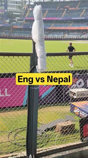 Eng vs Nepal world cup 2026 match in wankhede stedium mumbai Jacob Bethel practice #cricket #mumbai