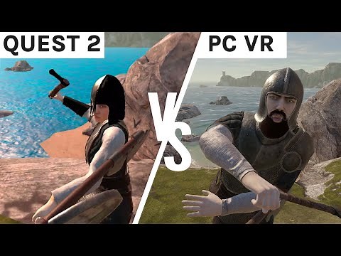 Blade and Sorcery Graphics Comparison - Quest 2 vs PC VR