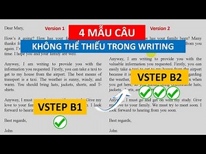 #34 - Bí Quyết Để Tăng Điểm Writing Trong 5 Phút | VSTEP B1, B2
