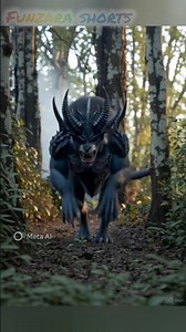 Dragon run in the jungle😃 #entertainment #shortvideo #youtubeshorts #viral #trending