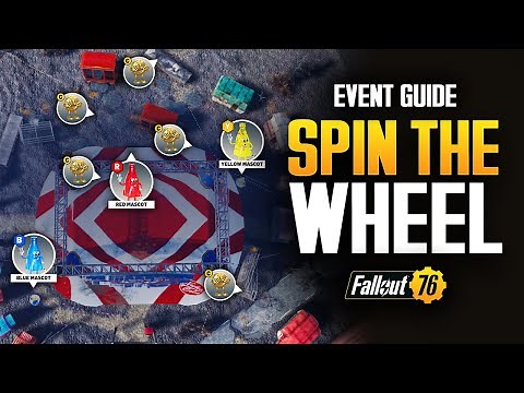 ALL GOLD CAPPY SPAWN LOCATIONS! Spin the Wheel Event Guide – Fallout 76