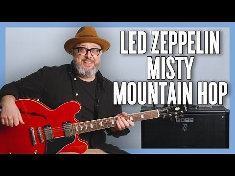 Led Zeppelin Misty Mountain Hop Guitar Lesson + Tutorial