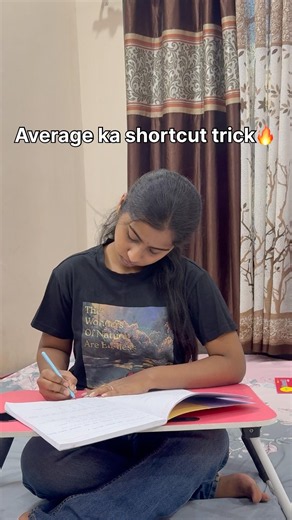 Average ka shortcut trick🔥 #maths #mathstricks #tricks #shorttricks #average