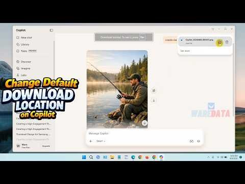 How to Change Default Download Location on Copilot