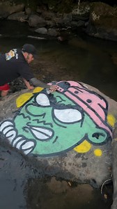 10K views · 364 reactions | Hice este en una piedra en el río 直 .......#malacara #one2 #graffiti #graffitiart #artgraffiti #graffiticharacter #charactergraffiti #character #cartoon #characterdesing #graffiticaracter #avantgraff | Malacara | Facebook