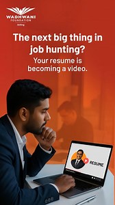 Traditional resumes are evolving — video resumes are here to stay! 🎥✨ Discover how to create a compelling video resume that highlights your skills and personality. Stand out and get noticed by employers! Read our blog: https://lnkd.in/g_DRQSSd #WadhwaniFoundation #Wadhwani #EmpowerWithSkills #SkillBuilding #Skilling #Career #Success #Business #BusinessSuccess #Blogs #Articles #VideoResume #JobSearchTips #CareerGrowth #FutureOfWork | Wadhwani Skilling