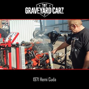 1971 Hemi Cuda 426 Hemi Engine | Graveyard Carz