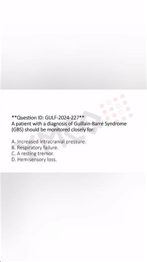 Q227: Neurology– Physiotherapy MCQ Shorts | DHA MOH HAAD | Y MCQ by Yshak