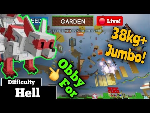 🔴 Live! Hardest obby for Red Kitsune in Grow a Garden Roblox!