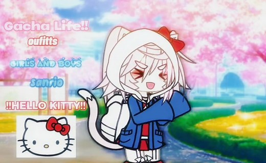 Dress Up Ideas for Hello Kitty Characters in Gacha Life