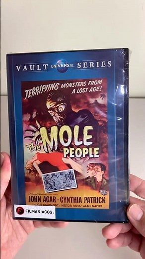 The Mole People 🧟‍♂️ Classic horror on DVD #TheMolePeople #DVD #UniversalMonsters #movies