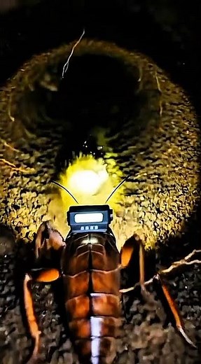 POV: This Mole Cricket Built a Hidden Underground City