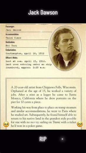 Remembering Jack Dawson: A Tribute to Titanic's Hero