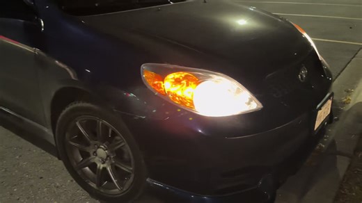 Finally got visor lights for the Matrix, first ELS addition so far. rear lights coming next weekend so that's pretty exciting (no, i do not use these on the road. that would be illegal, and i don't feel like having to explain that to the police. yes, they look pretty bad on this car but i genuinely could not care less) @Delainey O. #toyotamatrix #toyota #car #cars #els