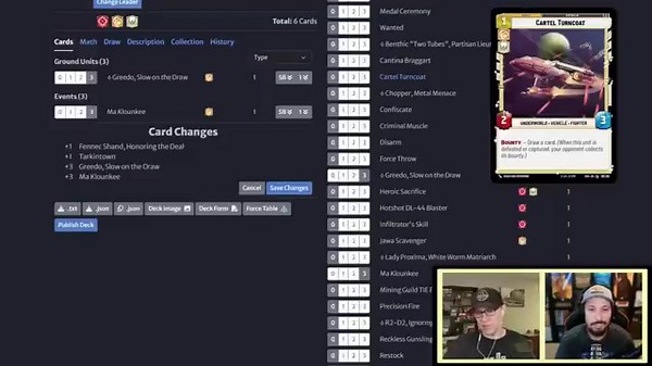 💥 Let's Build A Fennec Shand Deck!! - Star Wars: Unlimited Deck Tech