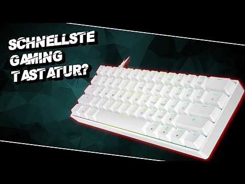 Diese 60% Tastatur ist VIEL zu schnell.. - HK Gaming GK61 Optical Yellow Switch - Review