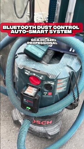 The Bosch GCA30-42K Bluetooth Dust Control Auto-Start System