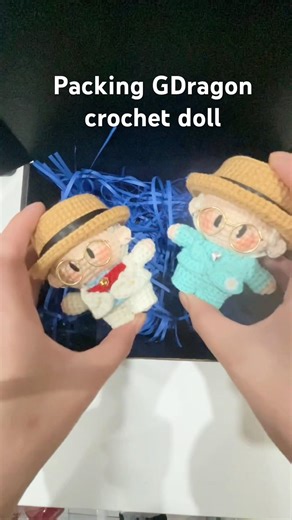 Packing GD fans #crochet #kpop #gd #crocheting #kpopedit