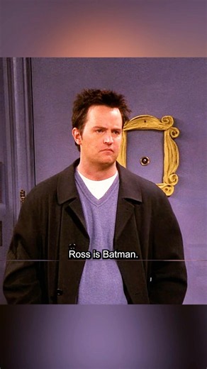 Chandler’s James Bond vs Ross’s Batman 🤣#friends #chandler #ross